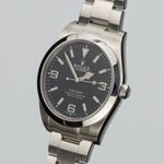 Rolex Explorer 214270 (2017) - Black dial 39 mm Steel case (2/8)