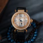 Cartier Pasha WJPA0012 (2021) - Silver dial 35 mm Rose Gold case (1/8)