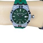 Maurice Lacroix Aikon AI6008-SS000-630-5 (2024) - Groen wijzerplaat 42mm Staal (1/8)