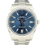 Rolex Oyster Perpetual 41 124300 (2023) - Blue dial 41 mm Steel case (7/8)