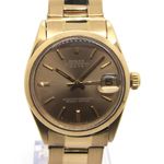 Rolex Datejust 6824 (1973) - Gold dial 31 mm Yellow Gold case (1/5)