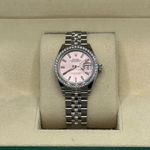 Rolex Lady-Datejust 279384RBR (2024) - Pink dial 28 mm Steel case (5/8)