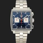 TAG Heuer Monaco CBL2111.FC6453 (2021) - Blauw wijzerplaat 39mm Staal (3/8)