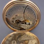 Waltham Pocket watch Unknown (Before 1900) - White dial 40 mm Yellow Gold case (5/7)