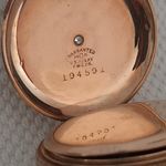 Elgin Pocket watch Unknown (Voor 1900) - Wit wijzerplaat 40mm Roségoud (6/8)