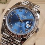 Rolex Datejust 41 126334 (2022) - Blue dial 41 mm Steel case (1/2)