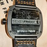 SevenFriday P1-3 SF-P1/03-F0248 (2015) - Orange dial 47 mm Steel case (5/8)