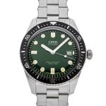 Oris Divers Sixty Five 01 733 7720 4057-07 8 21 18 (2024) - Green dial 42 mm Steel case (1/3)