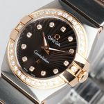 Omega Constellation Quartz 123.25.24.60.63.002 (2019) - Bruin wijzerplaat 24mm Staal (5/8)