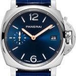 Panerai Luminor Due PAM01273 (2026) - Blue dial 38 mm Steel case (1/1)