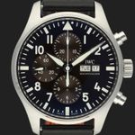 IWC Pilot Chronograph IW377713 (2019) - Brown dial 43 mm Steel case (2/8)