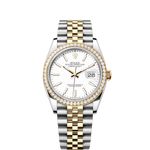 Rolex Datejust 36 126283RBR (2023) - White dial 36 mm Steel case (1/1)