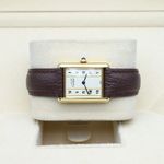 Cartier Tank Vermeil 590005 (Unknown (random serial)) - White dial 23 mm Unknown case (5/8)