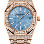 Audemars Piguet Royal Oak Jumbo 15202OR.ZZ.1241OR.01 (2025) - Blue dial 39 mm Rose Gold case (1/1)