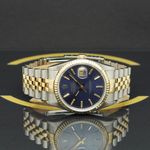 Rolex Datejust 36 16233 (1989) - Blauw wijzerplaat 36mm Goud/Staal (4/7)