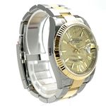 Rolex Datejust 36 126233 (2023) - Gold dial 36 mm Gold/Steel case (4/8)