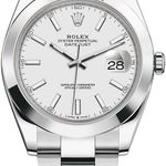 Rolex Datejust 41 126300 (2024) - White dial 41 mm Steel case (1/1)