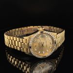 Rolex Lady-Datejust 69088 (1979) - Champagne dial 26 mm Yellow Gold case (8/8)