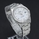 Rolex Oyster Perpetual Date 15210 (2003) - White dial 34 mm Steel case (6/8)