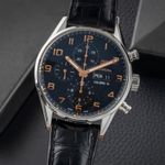 TAG Heuer Carrera Calibre 16 CV2A1AB.FC6379 (Unknown (random serial)) - Black dial 43 mm Steel case (3/8)