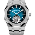 Audemars Piguet Royal Oak Tourbillon 26730TI.OO.1320TI.04 (2025) - Blue dial 41 mm Titanium case (1/1)