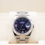 Rolex Datejust 36 126234 (2023) - Purple dial 36 mm Steel case (1/6)