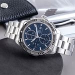TAG Heuer Aquaracer 300M CAP2112.BA0833 (Unknown (random serial)) - Blue dial 42 mm Steel case (2/8)