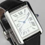 Cartier Tank Solo WSTA0029 (2019) - Silver dial 31 mm Steel case (3/8)
