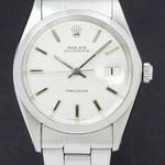 Rolex Oyster Precision 6694 (1969) - Zilver wijzerplaat 34mm Staal (1/7)