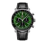 Breitling Navitimer 01 (46 MM) AB0137241L1P1 (2025) - Groen wijzerplaat 46mm Staal (1/8)