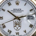 Rolex Datejust 36 16203 (1996) - White dial 36 mm Gold/Steel case (7/8)