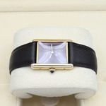 Cartier Tank Vermeil 590005 (Unknown (random serial)) - Red dial 23 mm Silver case (4/8)