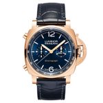 Panerai Luminor Marina PAM01111 (2023) - Blauw wijzerplaat 44mm Roségoud (1/1)