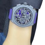 Zenith Defy El Primero 97.9001.9004/80.R922 (2022) - Purple dial 44 mm Titanium case (3/8)