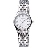 Longines Lyre L4.259.4.11.6 (2024) - Wit wijzerplaat 24mm Staal (1/1)