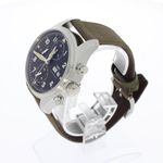 IWC Pilot Spitfire Chronograph IW387901 (2025) - Zwart wijzerplaat 41mm Staal (2/4)