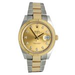 Rolex Datejust 41 126333 (2023) - Champagne dial 41 mm Gold/Steel case (2/7)