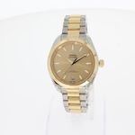 Omega Seamaster Aqua Terra 220.20.34.20.08.001 (2025) - Yellow dial 34 mm Gold/Steel case (1/4)