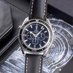 Omega Seamaster Planet Ocean Chronograph 2210.50.00 (2010) - Zwart wijzerplaat 46mm Staal (3/8)