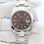 Rolex Datejust 41 126300 (Onbekend (willekeurig serienummer)) - Grijs wijzerplaat 41mm Staal (3/8)