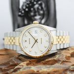 Rolex Datejust 36 16233 (1998) - Silver dial 36 mm Gold/Steel case (2/8)