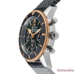 Breitling Superocean Heritage II Chronograph UB01622A1L1S1 (2022) - Green dial 44 mm Steel case (6/8)