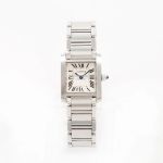 Cartier Tank Française SM W51008Q3 (2021) - 20 mm Steel case (3/8)