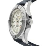 Breitling Colt Automatic A1738811/G791 (Unknown (random serial)) - White dial 44 mm Steel case (6/8)