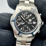 TAG Heuer 2000 CN2111 (Unknown (random serial)) - Black dial 39 mm Steel case (3/8)