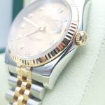 Rolex Datejust 36 116233 (2016) - Champagne dial 36 mm Gold/Steel case (7/8)