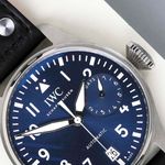 IWC Big Pilot IW501002 (2021) - Blauw wijzerplaat 46mm Staal (3/8)