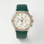 Ebel 1911 1134901 (1990) - White dial 40 mm Steel case (5/8)