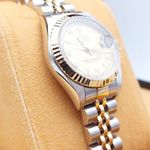 Rolex Lady-Datejust 69173 (1995) - Champagne dial 26 mm Gold/Steel case (5/8)