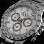Rolex Daytona 116520 (2006) - Wit wijzerplaat 40mm Staal (3/8)